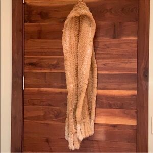 Fur scarf/wrap